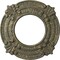 Ekena Millwork Benson Ceiling Medallion (Fits Canopies up to 4 1/8"), 9"OD x 4 1/8"ID x 5/8"P, Witch Hazel Crackle CM09BNWHC - alternate 1